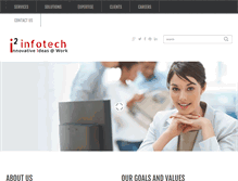 Tablet Screenshot of i2infotech.com